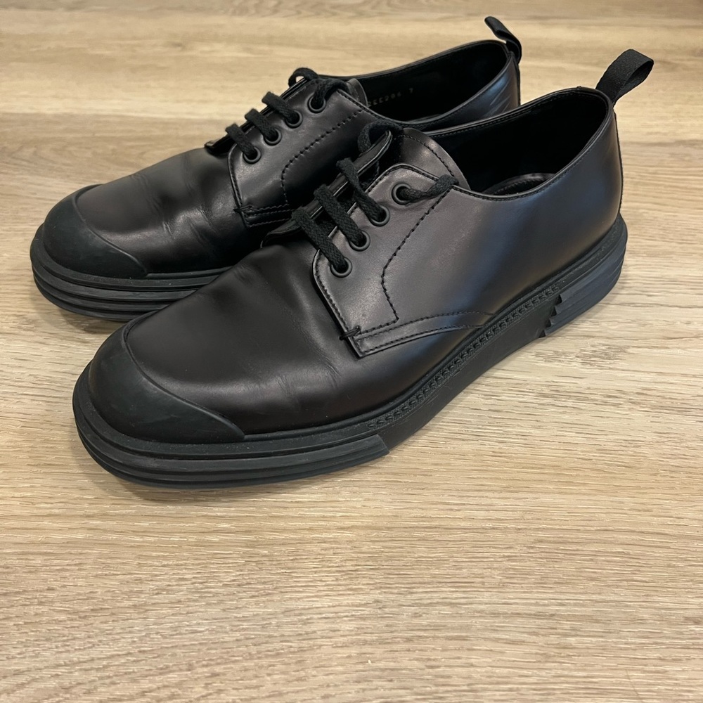 PRADA MEN’s LACE UP SHOES (US size 8,5) - Picture 2 of 6